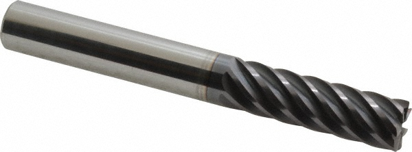 12178712 Corner Radius End Mill: 1/2" Dia, 1-5/8" LOC, 0.02" Radius, 7 Flutes, Solid Carbide  