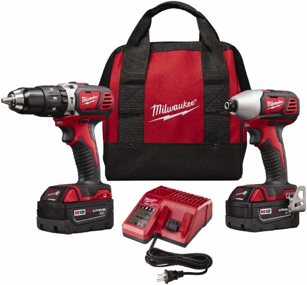 Milwaukee Tool Cordless Tool Combination Kit 41077322 MSC