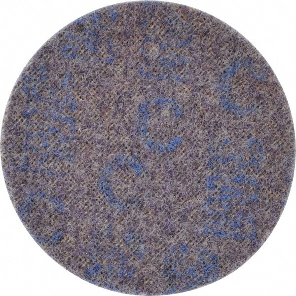 Hook & Loop Disc: 4-1/2" Disc Dia, Non-Woven, Aluminum Oxide