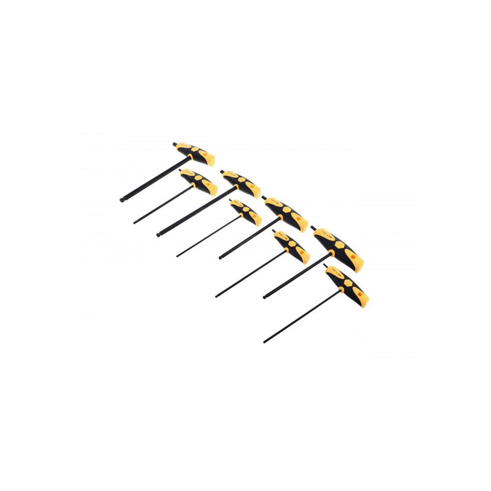 Wiha 33498 8 Piece T-Handle Hex Key Set Image