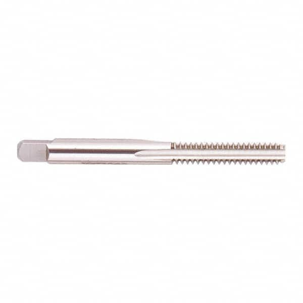 Regal Cutting Tools 018407RS #8-32 Bottoming RH 2B H3 Bright Solid Carbide 4-Flute Straight Flute Hand Tap 