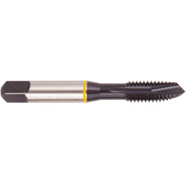 Regal Cutting Tools 030010TC Spiral Point Tap: 5/8-11, UNC, 3 Flutes, Plug, 2B, Vanadium High Speed Steel, Oxide Finish Image