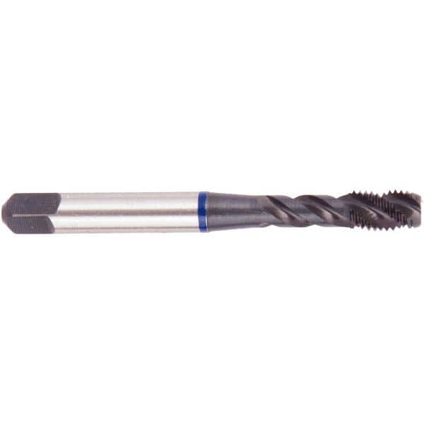 Regal Cutting Tools 030265TC Spiral Flute Tap: 3/8-16, UNC, 3 Flute, Bottoming, 3B Class of Fit, Vanadium High Speed Steel, Oxide Finish 