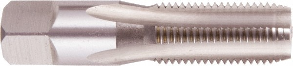 Standard Pipe Tap: 1-1/4 - 11-1/2, NPS, 5 Flutes, High Speed Steel, Bright/Uncoated