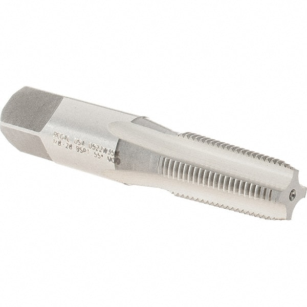 beundring cirkulation mover Regal Cutting Tools - British Standard Pipe Tap: 1/8-28 BSPT, Plug Chamfer,  4 Flutes - 58855321 - MSC Industrial Supply