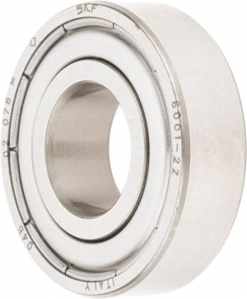 SKF 6001-2Z Deep Groove Ball Bearing: 28 mm OD, 0.315" Wide, Double Shield Image