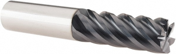 SGS 35118 Corner Radius End Mill: 5/8" Dia, 1-5/8" LOC, 0.03" Radius, 6 Flutes, Solid Carbide Image