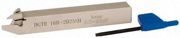 Iscar 2301537 3mm Max Depth, 1.9mm to 2.5mm Width, External Right Hand Indexable Grooving Toolholder Image