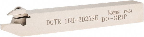 Iscar 2301535 1/2" Max Depth, 3mm to 3.18mm Width, External Right Hand Indexable Grooving/Cutoff Toolholder Image