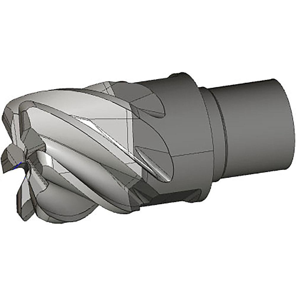 End Replaceable Milling Tip: MMEC.375B27R031-6T06 IC908, Carbide