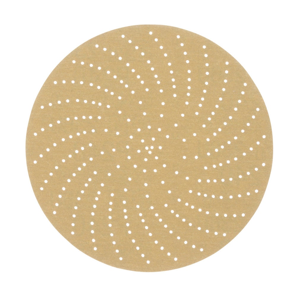 Hook & Loop Disc:  6" Dia,  120 Grit,  Aluminum Oxide