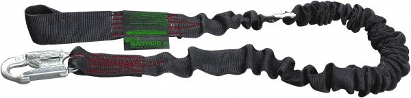 Miller 933K-Z7/6FTBK 6 Long, 310 Lb Capacity, 2 Leg Choke-Off Loop Harness Shock Absorbing Lanyard Image