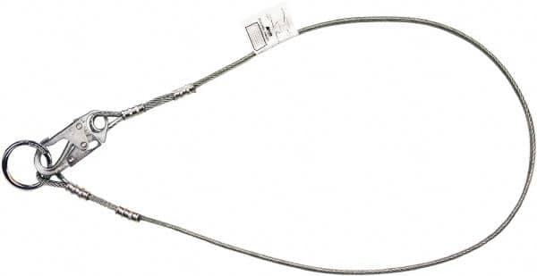 Miller 8186V-Z7/6FTV 6 Long, 3" Eye Length, Adjustable O-Ring Cable Sling 