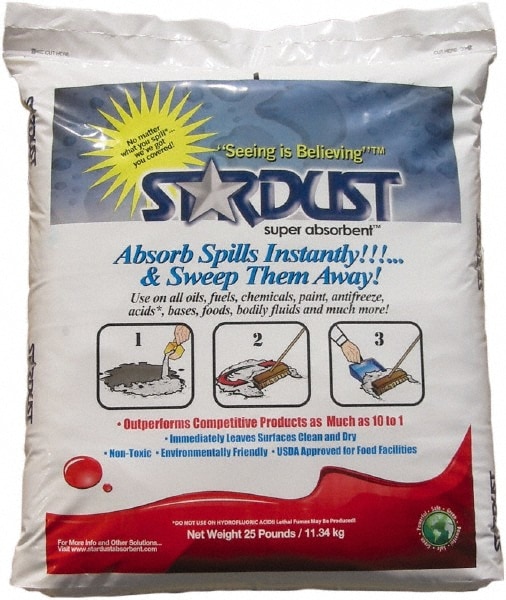 Sorbent: 1.5 cu ft Bag, Granular Powder, Application Universal