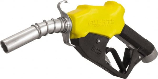 Tuthill N100DAU13Y 30 GPM, Gasoline, Kerosene & Diesel Fuel 1" Auto Nozzle with Hook 