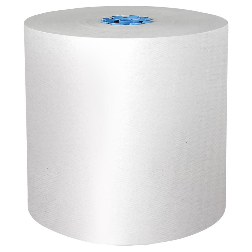 Paper Towels: Hard Roll, 1 Ply, White