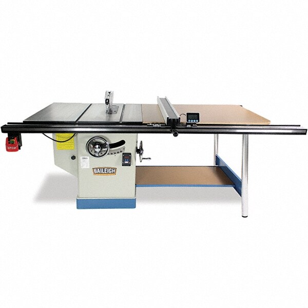 12" Blade Diam, 1" Arbor Diam, 1 Phase Table Saw