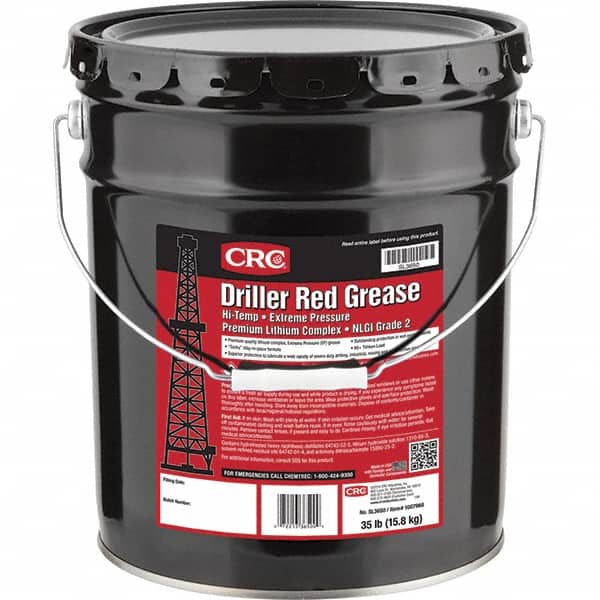 CRC 1007960 Extreme Pressure Grease: 35 lb Pail, Lithium Complex 