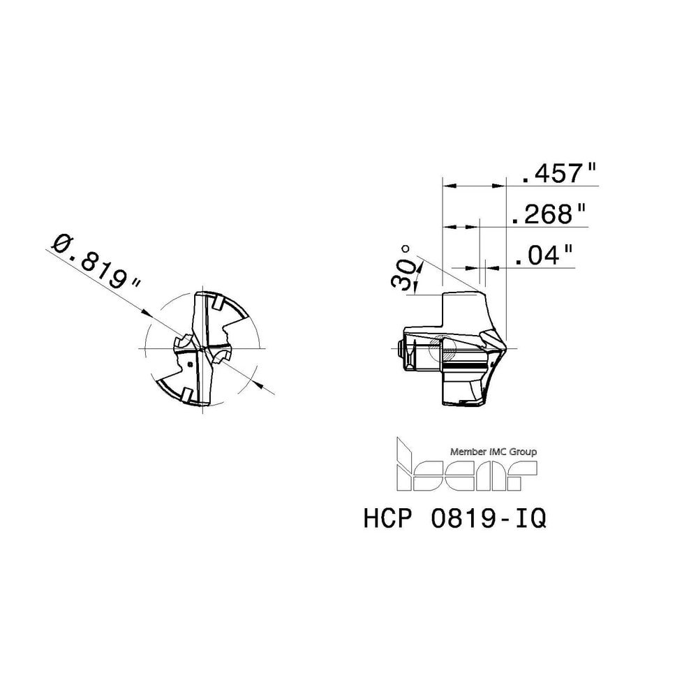 イスカル イスカル ロジック３カム ＩＣ９０８ H3P 228-IQ IC908【2個