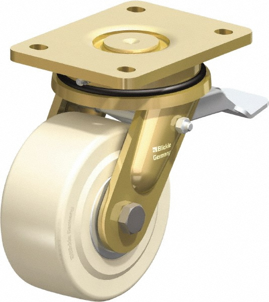 Blickle - Swivel Top Plate Caster: Cast Nylon, 5