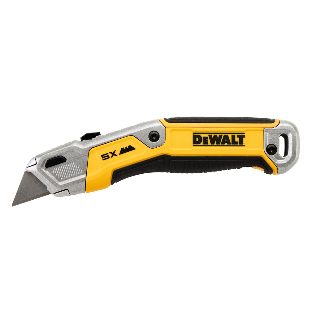 DeWALT Utility Knives, Snap Blades & Box Cutters: Blade Type: Retractable; Handle Material: Metal, Rubber Over Mold | Part #DWHT10998
