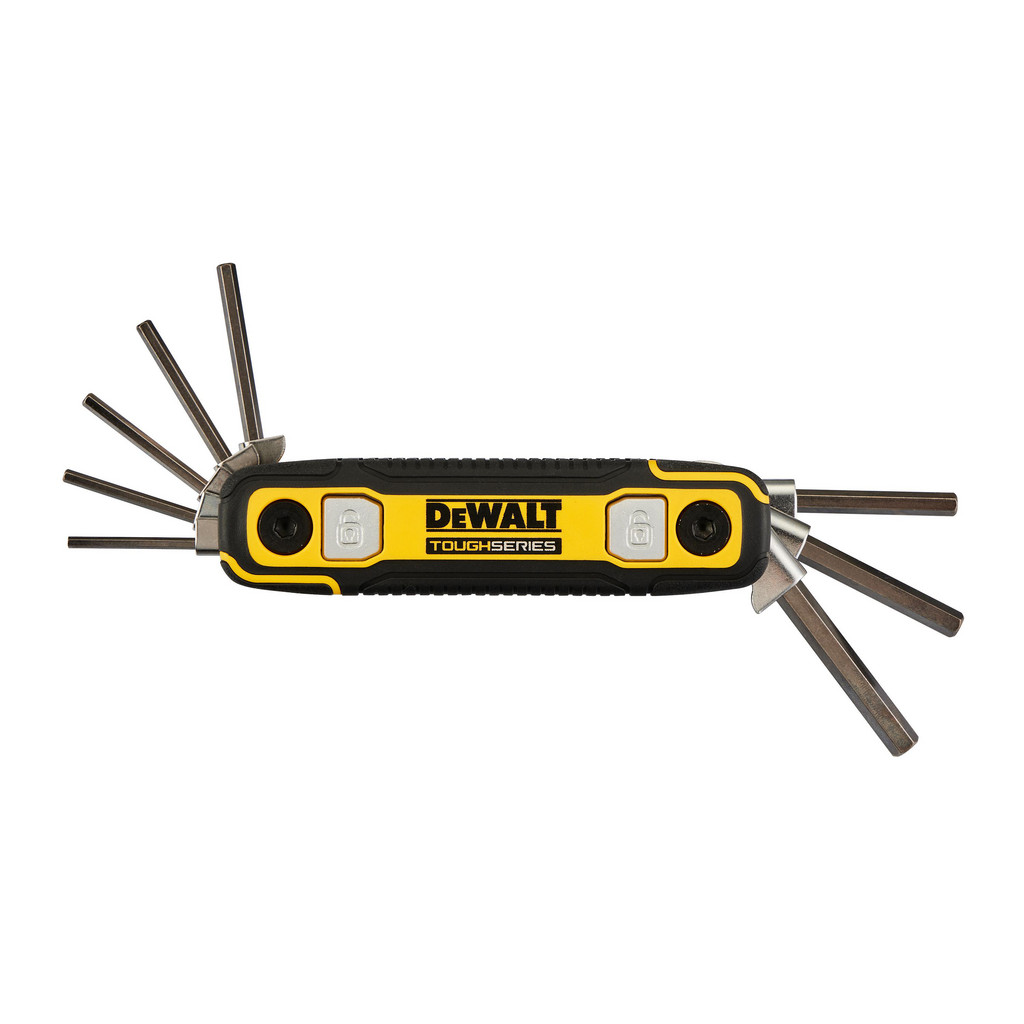DeWALT Hex Key Sets: Tool Type: Folding Hex Key Set; Handle Type: Folding | Part #DWHT70266