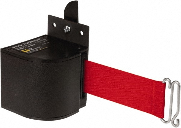 Lavi Industries - Wall-Mount Retractable Belt Barrier: Black | MSC ...