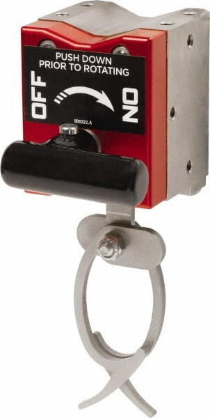 Magnetic Hooks; Magnet Type: Permanent Magnet ; Shape: Square ; Diverter: No ; Length (Inch): 7-5/8in ; Width (Inch): 2-1/2in ; Maximum Magnetic Pull (Lb.): 220.000 (Pounds)
