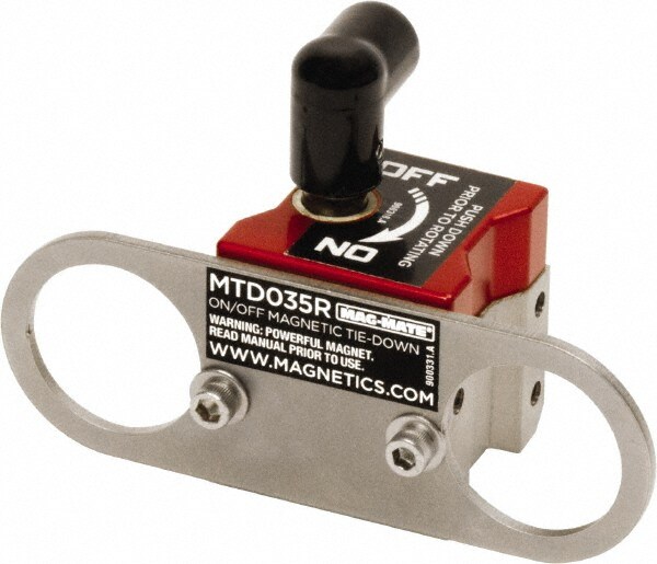 Magnetic Hooks; Magnet Type: Rare Earth ; Shape: Square ; Diverter: No ; Length (Inch): 4-1/2 ; Width (Inch): 1-13/16 ; Maximum Magnetic Pull (Lb.): 70.000 (Pounds)