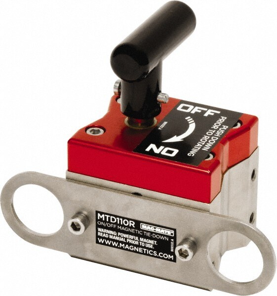 Magnetic Hooks; Magnet Type: Permanent Magnet ; Shape: Square ; Diverter: No ; Length (Inch): 5-3/4in ; Width (Inch): 2-3/4in ; Diameter (Inch): 1-1/8in