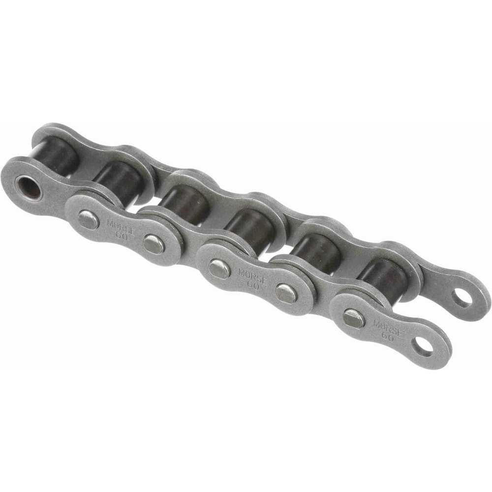 Morse 60R 10FT BOX Roller Chain: Standard Riveted, 3/4" Pitch, 60 Trade, 10 Long, 1 Strand 