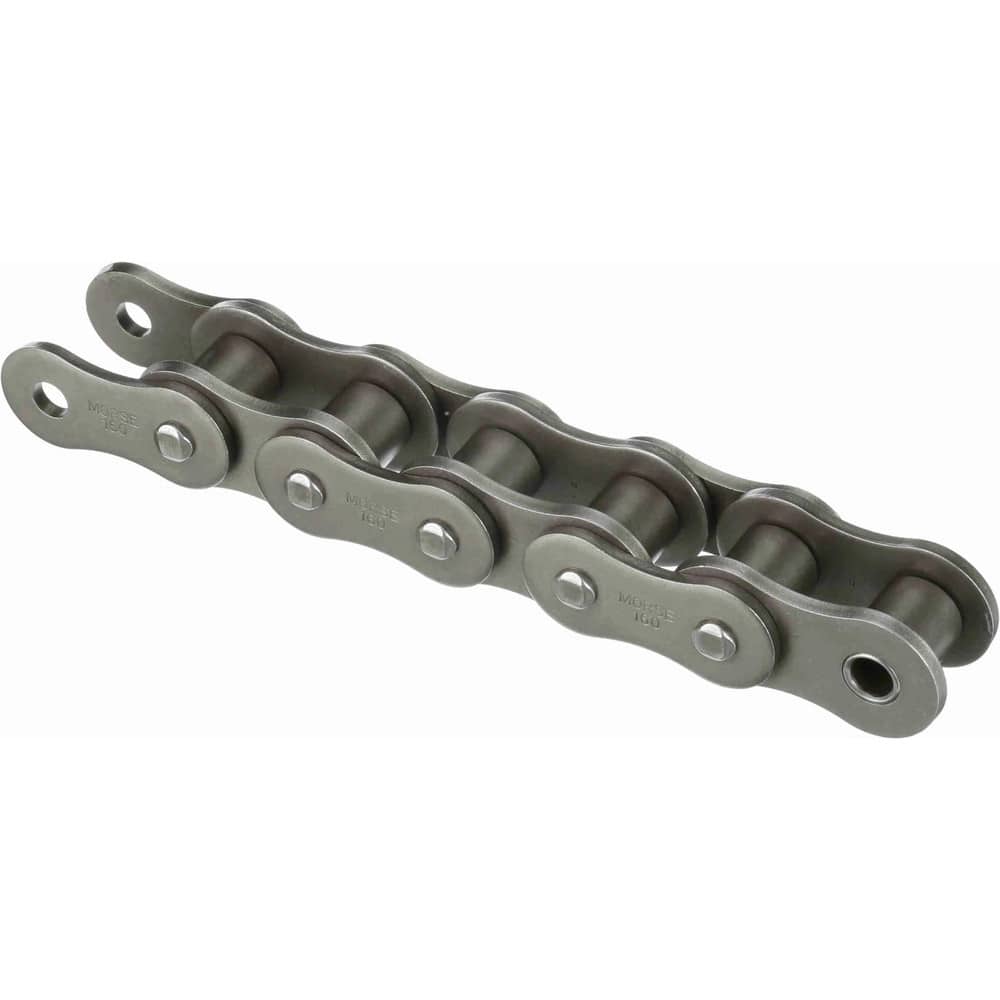 Morse 160R 10FT BOX Roller Chain: Standard Riveted, 2" Pitch, 160 Trade, 10 Long, 1 Strand 
