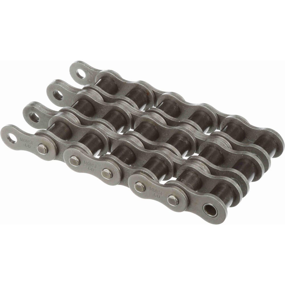 Morse 60-3R 10FT BOX Roller Chain: Standard Riveted, 3/4" Pitch, 60-3 Trade, 10 Long, 3 Strand 