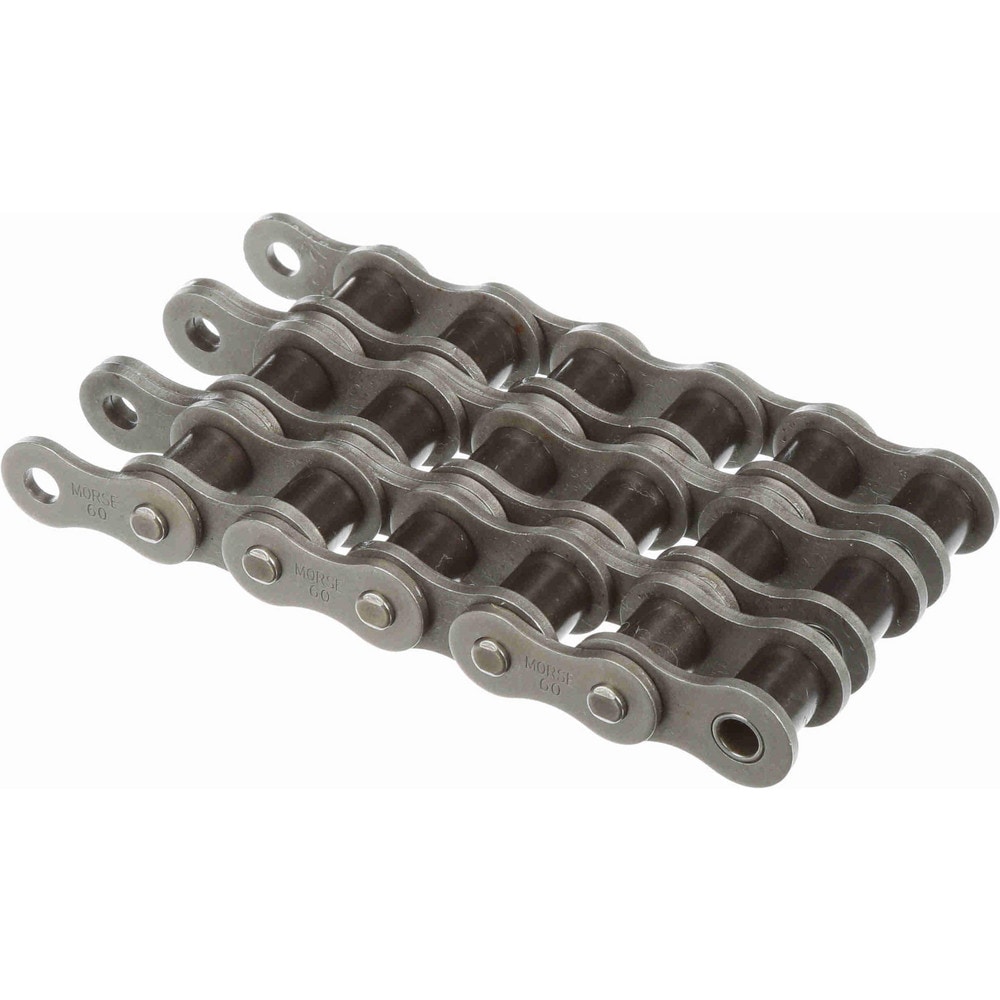 Morse 60-3R 10FT BOX Roller Chain: Standard Riveted, 3/4" Pitch, 60-3 Trade, 10 Long, 3 Strand Image