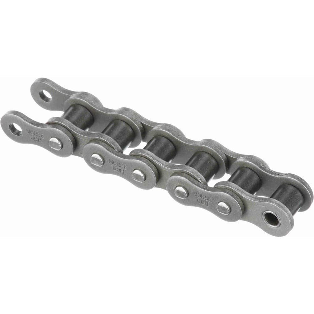 Morse 60HR 10FT BOX Roller Chain: Heavy Riveted, 3/4" Pitch, 60H Trade, 10 Long, 1 Strand 