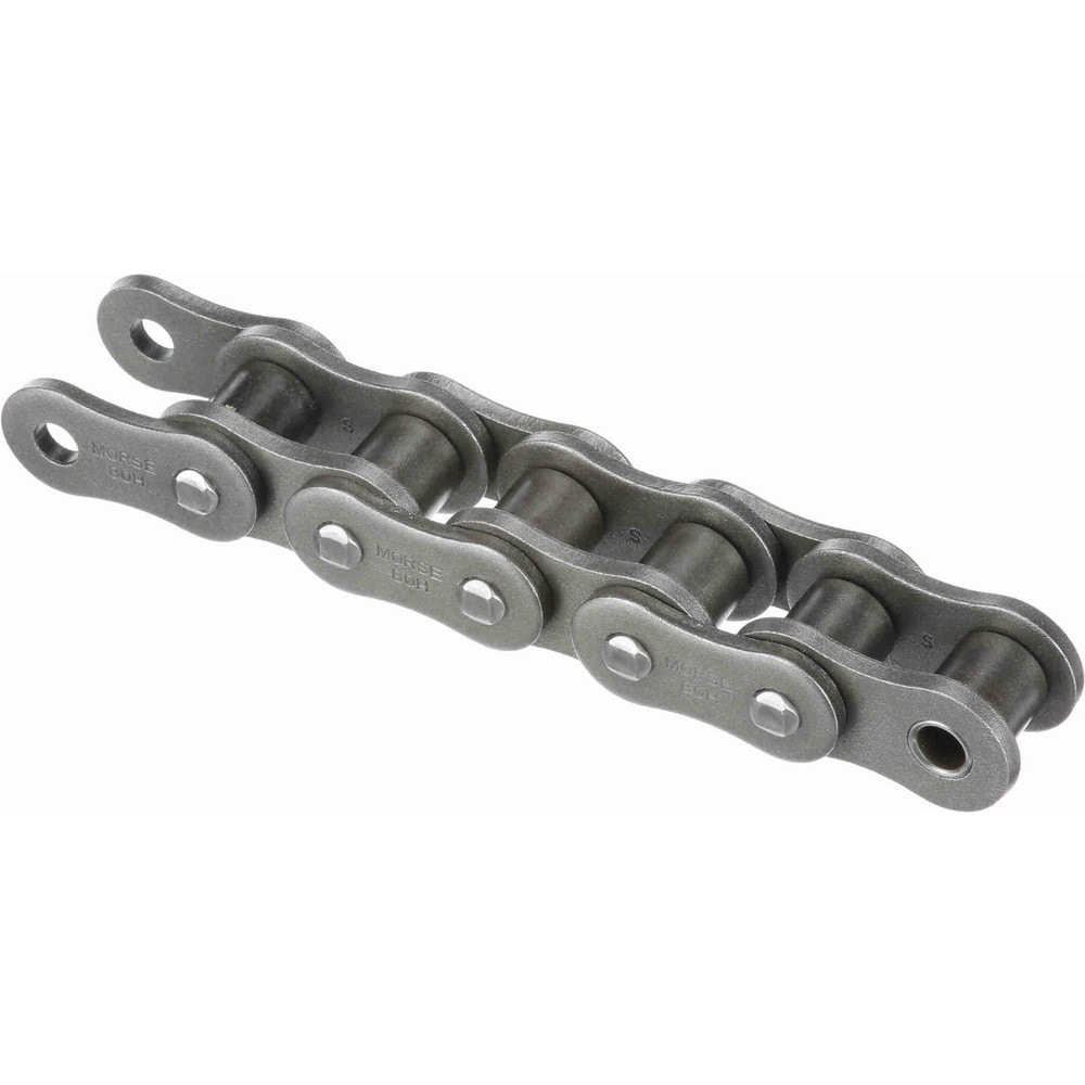 Roller Chain: Heavy Riveted, 1" Pitch, 80H Trade, 10' Long, 1 Strand