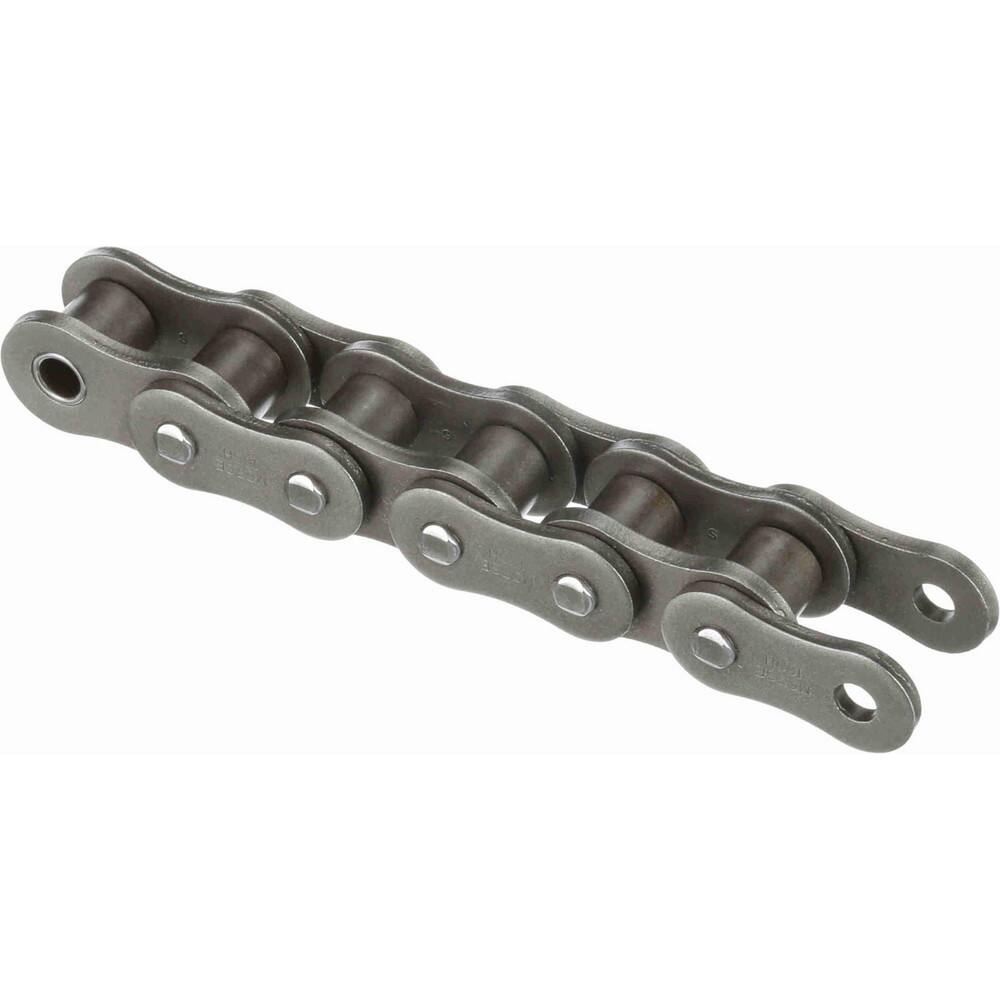 Roller Chain: Heavy Riveted, 1-1/4" Pitch, 100H Trade, 10' Long, 1 Strand