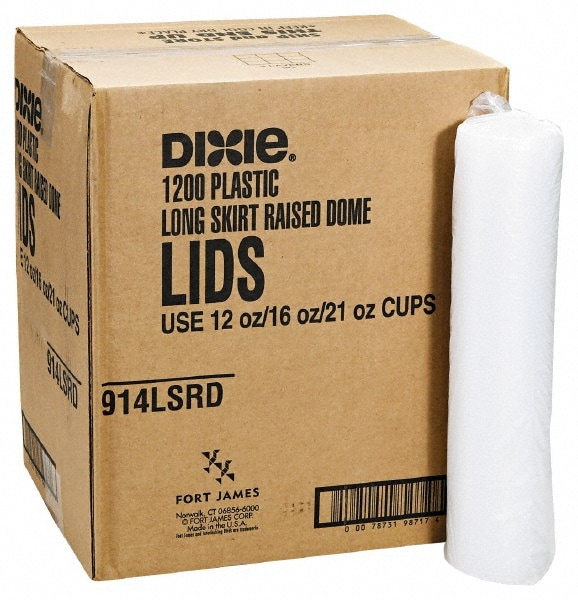 clear dixie cups with lids