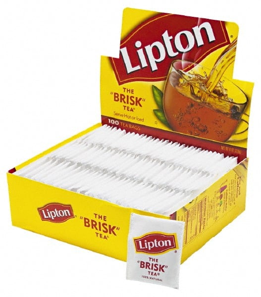 Lipton - Pack of 100 Lipton Regular Tea Bags - 59322693 - MSC Industrial  Supply
