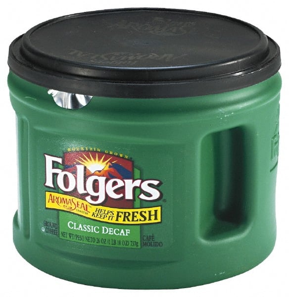 Folgers FOL00374EA Folgers Decaffeinated Ground Coffee, 22.6 oz. Can 