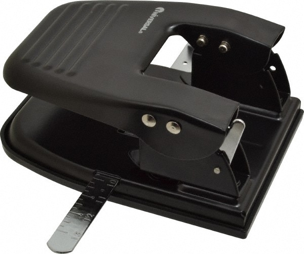 UNIVERSAL - Paper Punches; Type: 25 Sheet 2-Hole Punch ; Color: Black ...