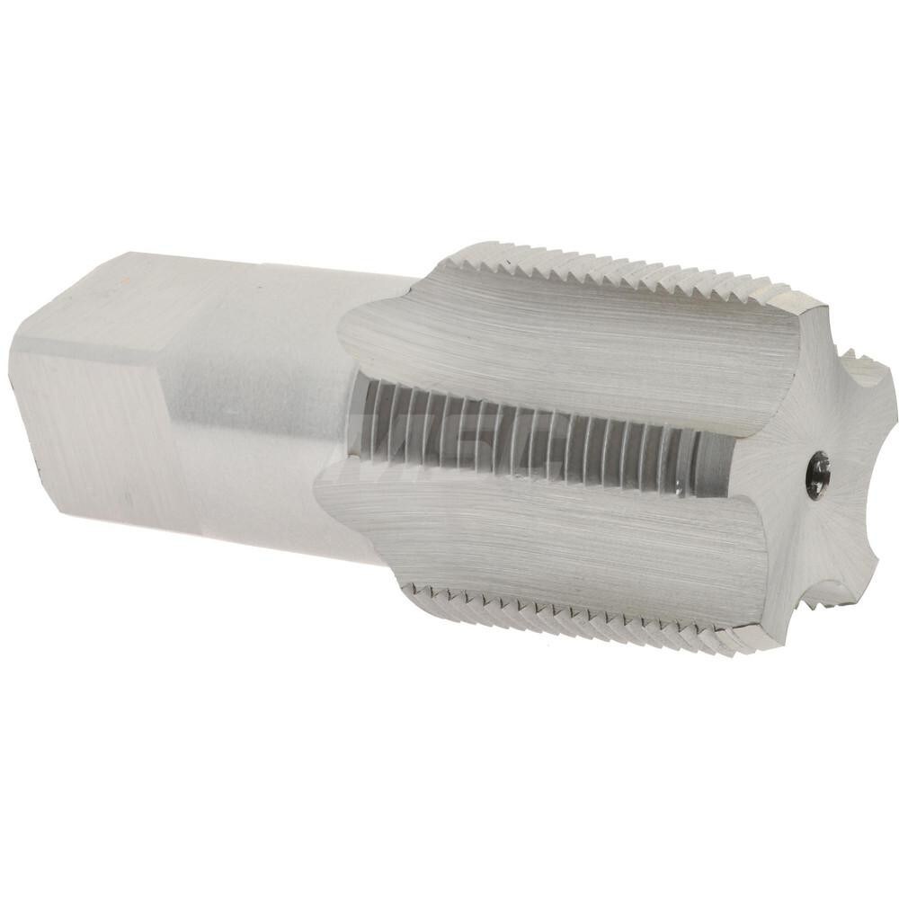 Standard Pipe Tap: 1-1/4 - 11-1/2, NPT, 5 Flutes, Carbon Steel, Bright/Uncoated