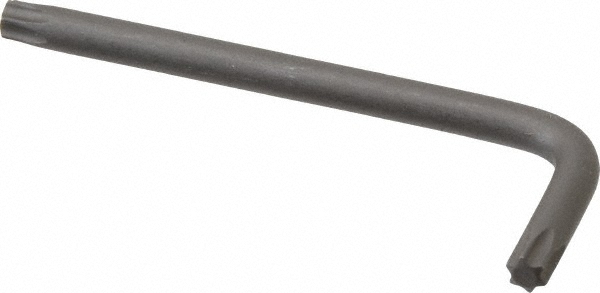 Torx Key: L-Handle, T25, 2-3/8" OAL, Alloy Steel