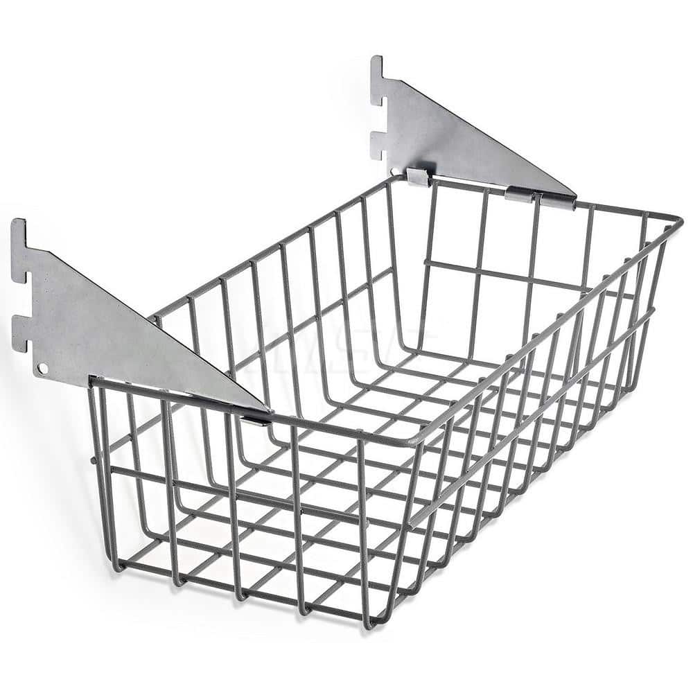 Wire Basket: Use With Use with Hang Rail spacing of 14.5 in