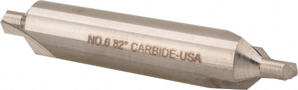 Hertel 300-002008 Combo Drill & Countersink: #6, 1/2" Body Dia, 1180, Solid Carbide Image