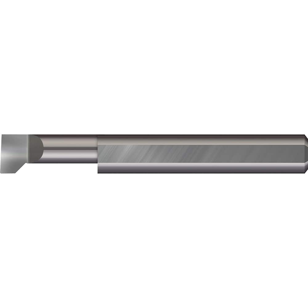 Micro 100 LTR-250-16 Thread Relief Tools; Material: Solid Carbide ; Cutting Diameter (Inch): 1/4 ; Flat Width (Decimal Inch): 0.0940 ; Cutting Depth (Inch): 1 ; Projection (Decimal Inch): 0.0500 ; Shank Diameter (Inch): 1/4 