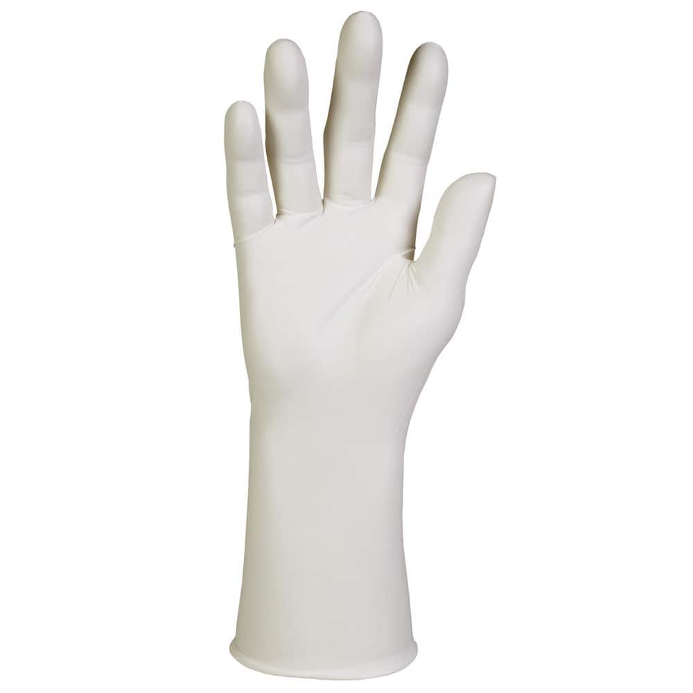 Disposable Gloves: X-Large, 6.3 mil Thick, Nitrile, Cleanroom Grade