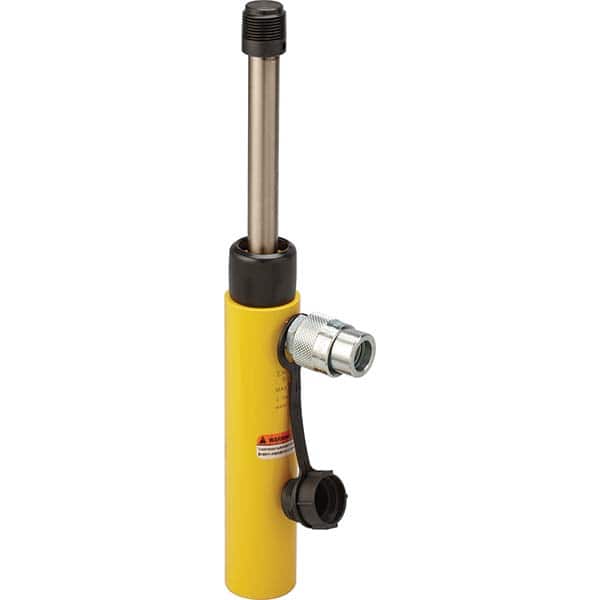 Enerpac BRC25 Compact Hydraulic Cylinder: Horizontal & Vertical Mount, 28.4 mm Bore Dia, Steel 