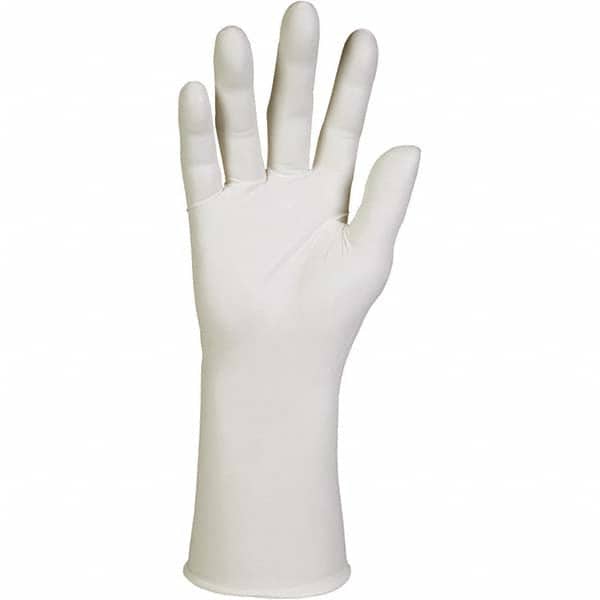 Disposable Gloves: X-Small, 6.3 mil Thick, Nitrile, Cleanroom Grade