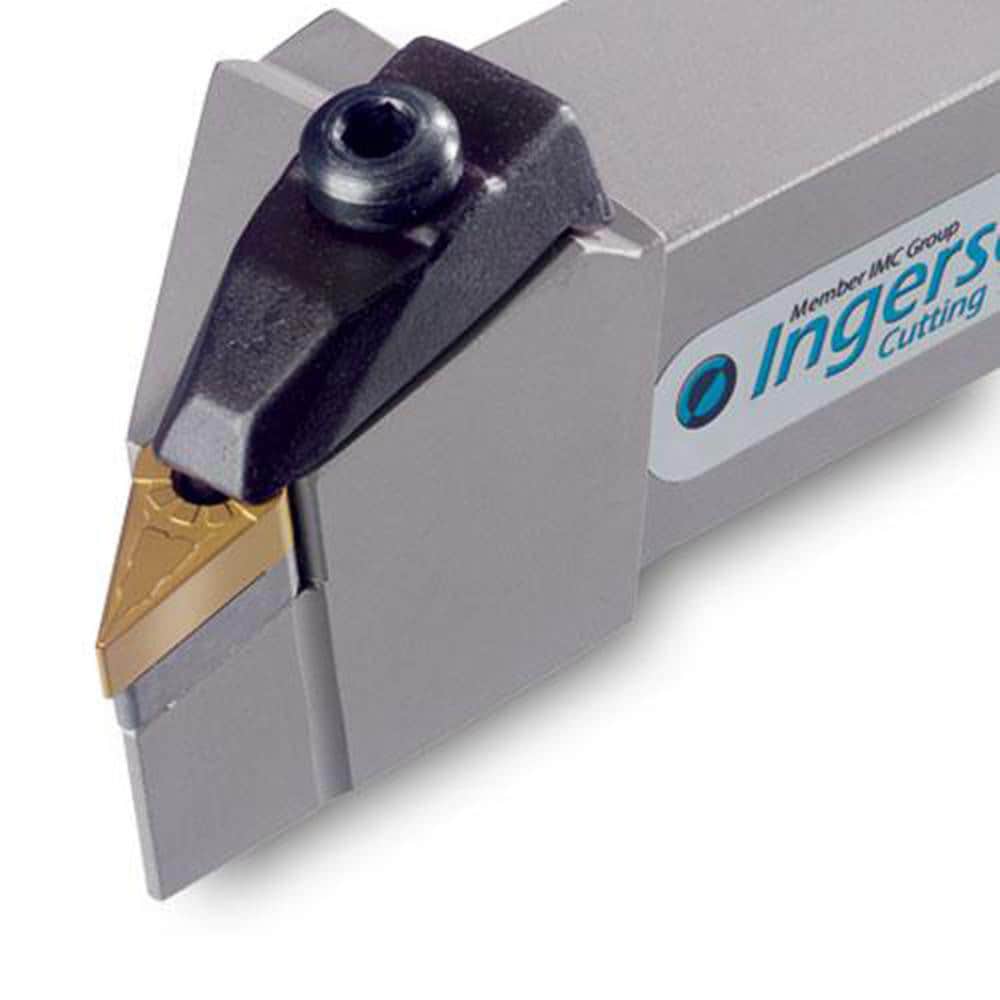 Indexable Turning Toolholders; Toolholder Style: TVJNL ; Lead Angle: 93.0 ; Insert Holding Method: Clamp ; Shank Width (Inch): 1 ; Shank Height (Inch): 1 ; Overall Length (Decimal Inch): 6.0000